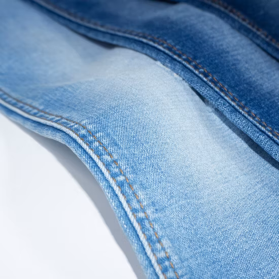 Zz0490 9.5 Oz 56 Inch 3/1 Twill Regular Comfort Stretch Denim Jeans Fabric