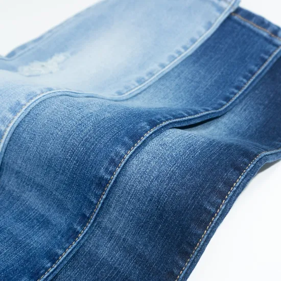Zz1239 Кожа дружелюбная высокая эластичная ткань 4-сторонняя эластичная джинсовая ткань